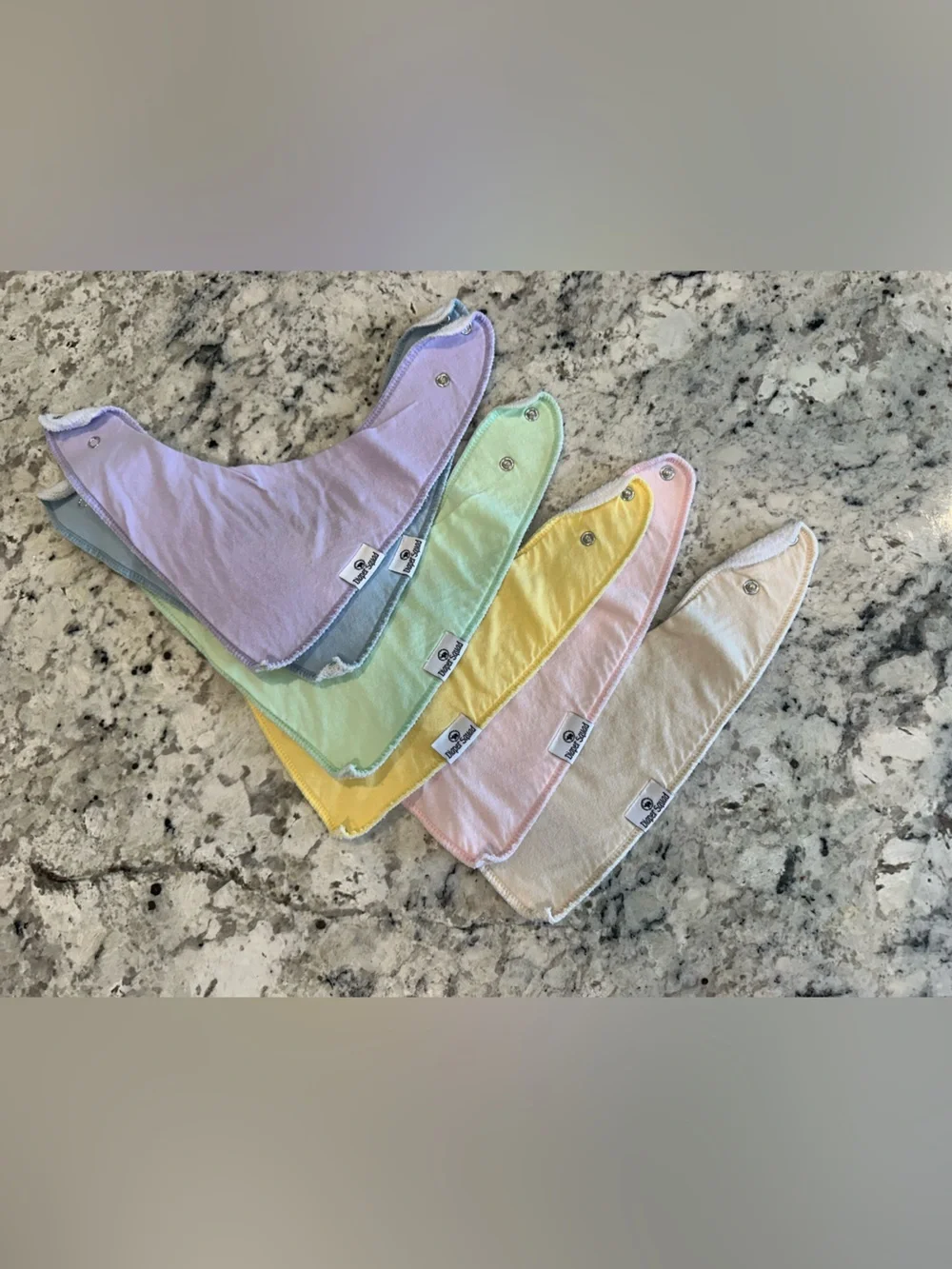 Bumkins Pastel Baby Bib Set - Multi-Color